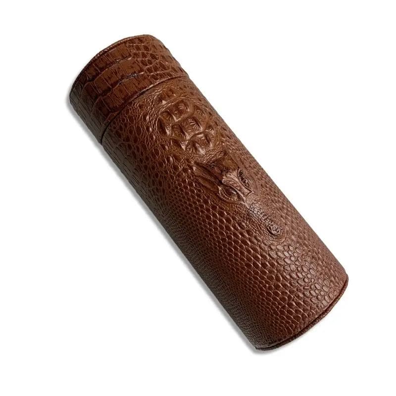 Humidor Cigar Portable With Hygrometer, Storage Set with Multi-Pack Humidifier, Portable Cigar Box for External Use