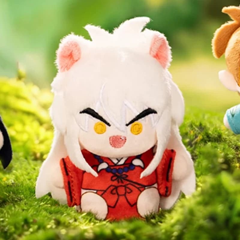 POPMART GONG INUYASHA The Journey of Sengoku Series Finger Puppet Genuine Blind Box Toys Mystery Box Dolls Anime Figure Gift