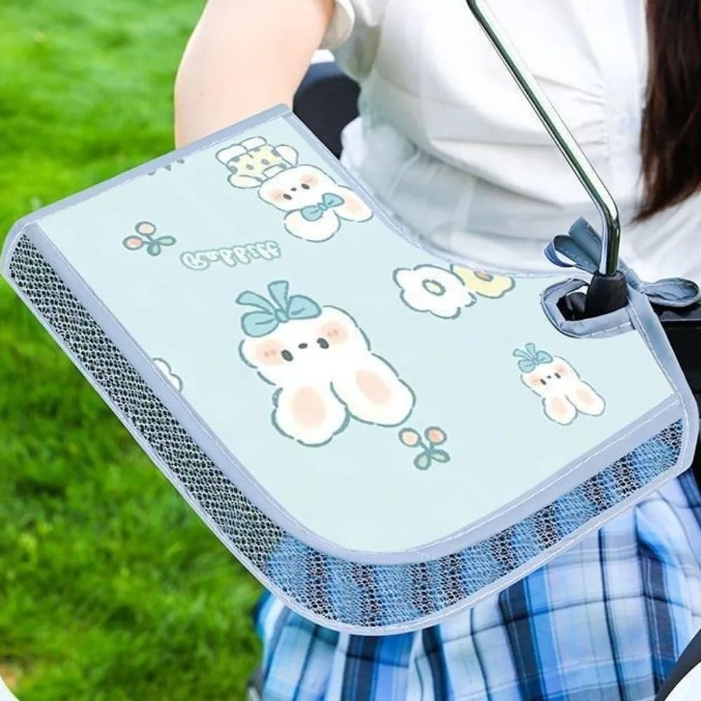 Guanti Universali Parasole per Veicoli Elettrici, Traspiranti e Impermeabili, Protezione Anti-Sole e Anti-UV per Manubrio Moto