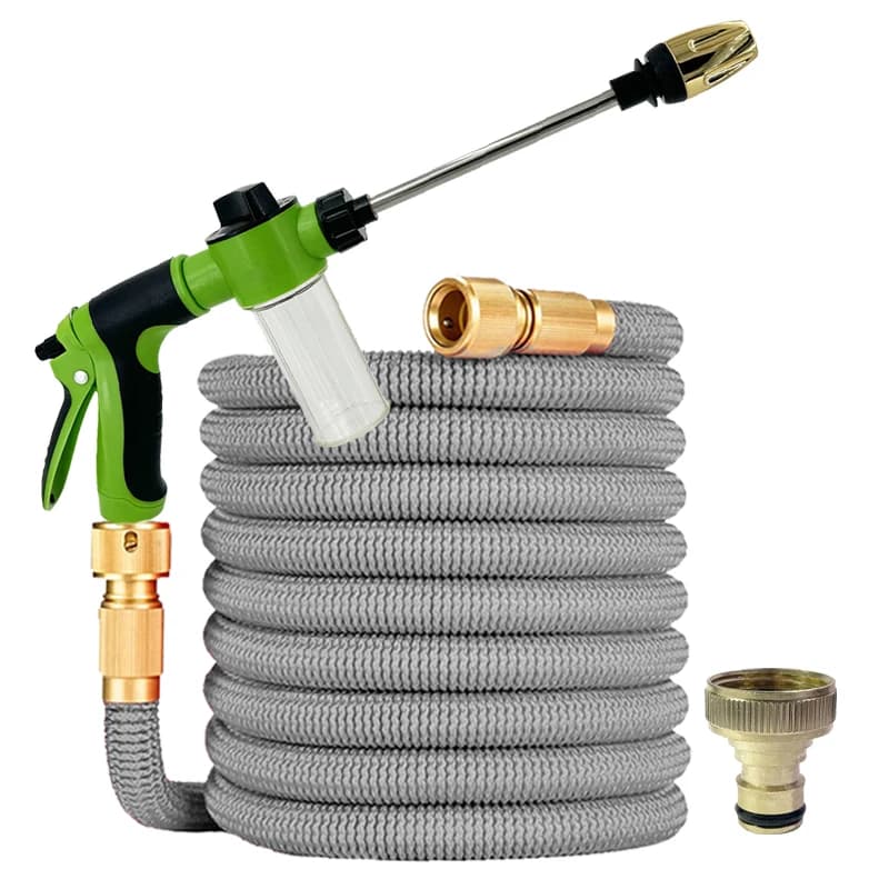 1PC Car Wash Water Gun Irrigation Flexible Expandable Magic Hose Garden Pipe with Spray Gun High Pressure Car Wash Cleaning Tool