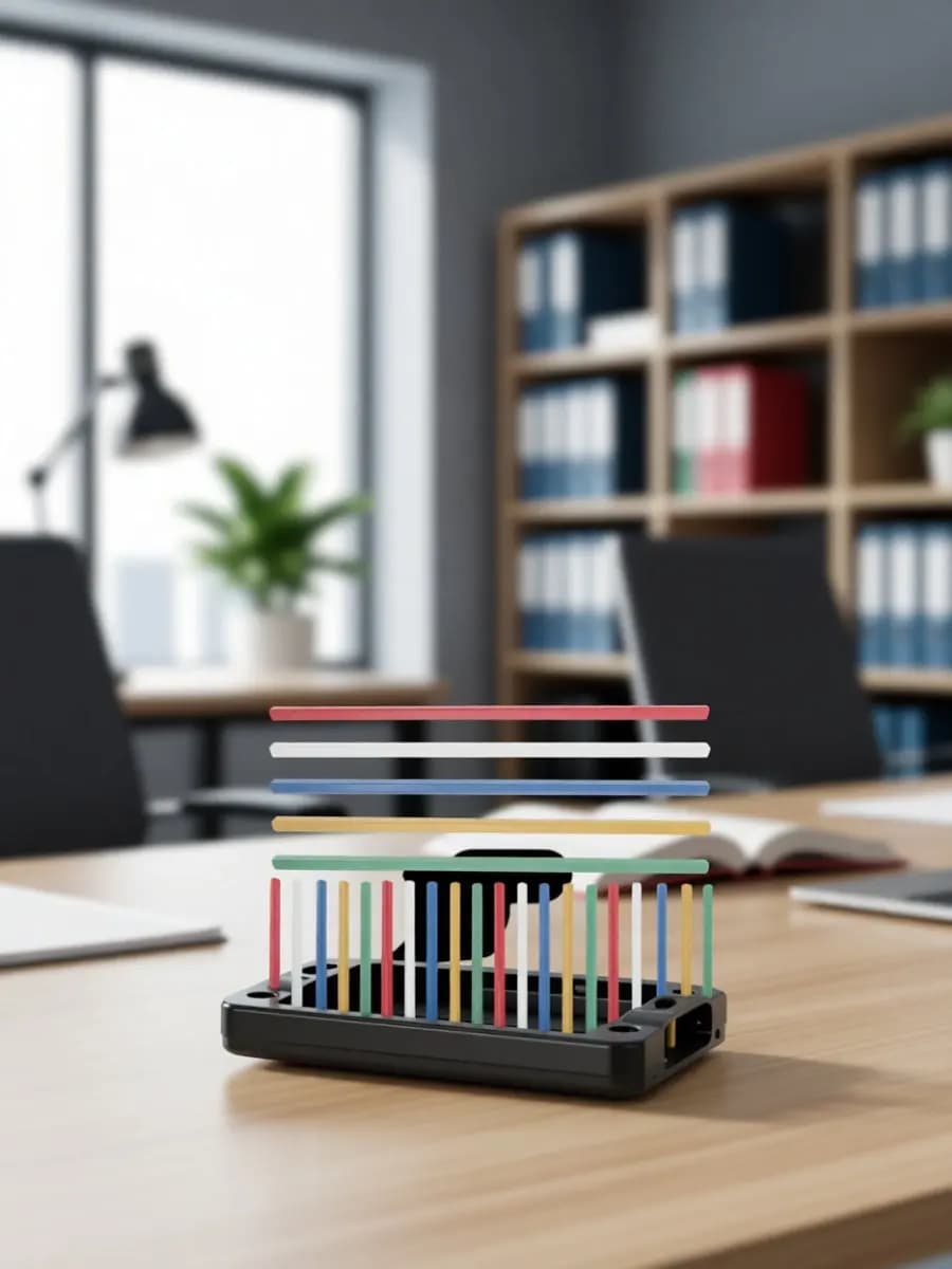 25Pcs File Binder Sliding Rod Plastic Slide Grip Spine Bars for A4 Document Organization Report Folder Binding Professional