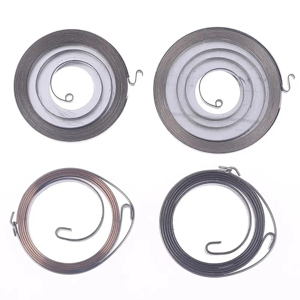 1Pcs New Starter Spring Chain Chain Saw Spring Iron Disc Parts Pulling Plate Spring Easy To Rise Starter 5200/5800