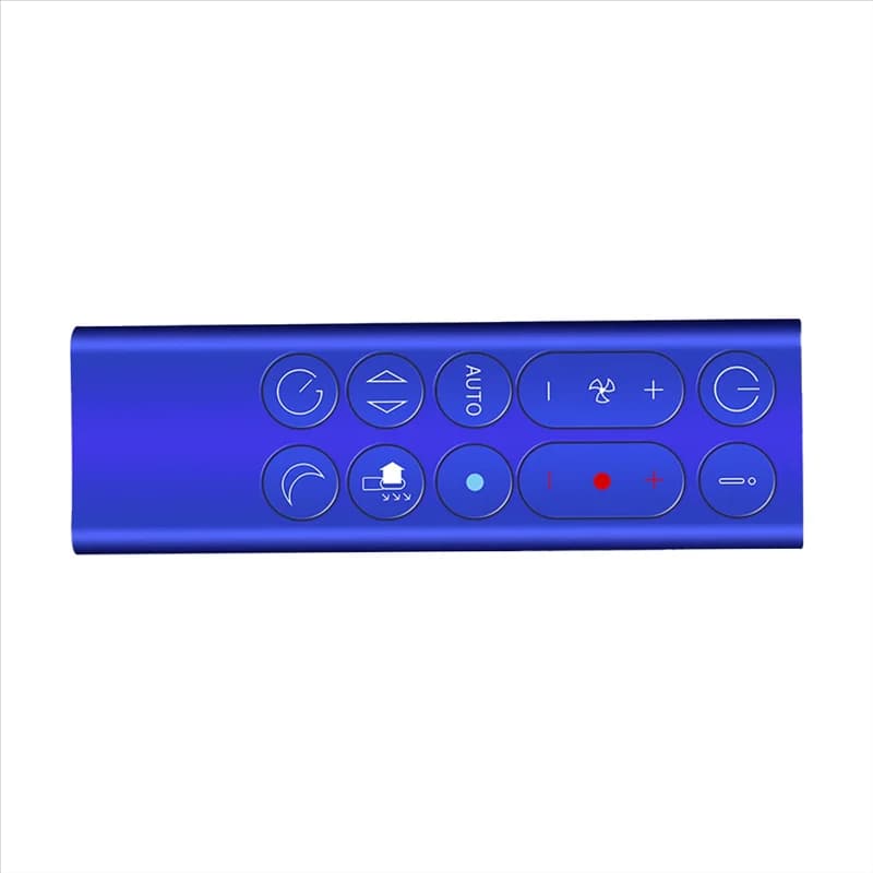 1 pz telecomando purificatore d'aria ventilatore senza foglie telecomando adatto per Dyson HP04 HP05 HP07 Blue-ABGL