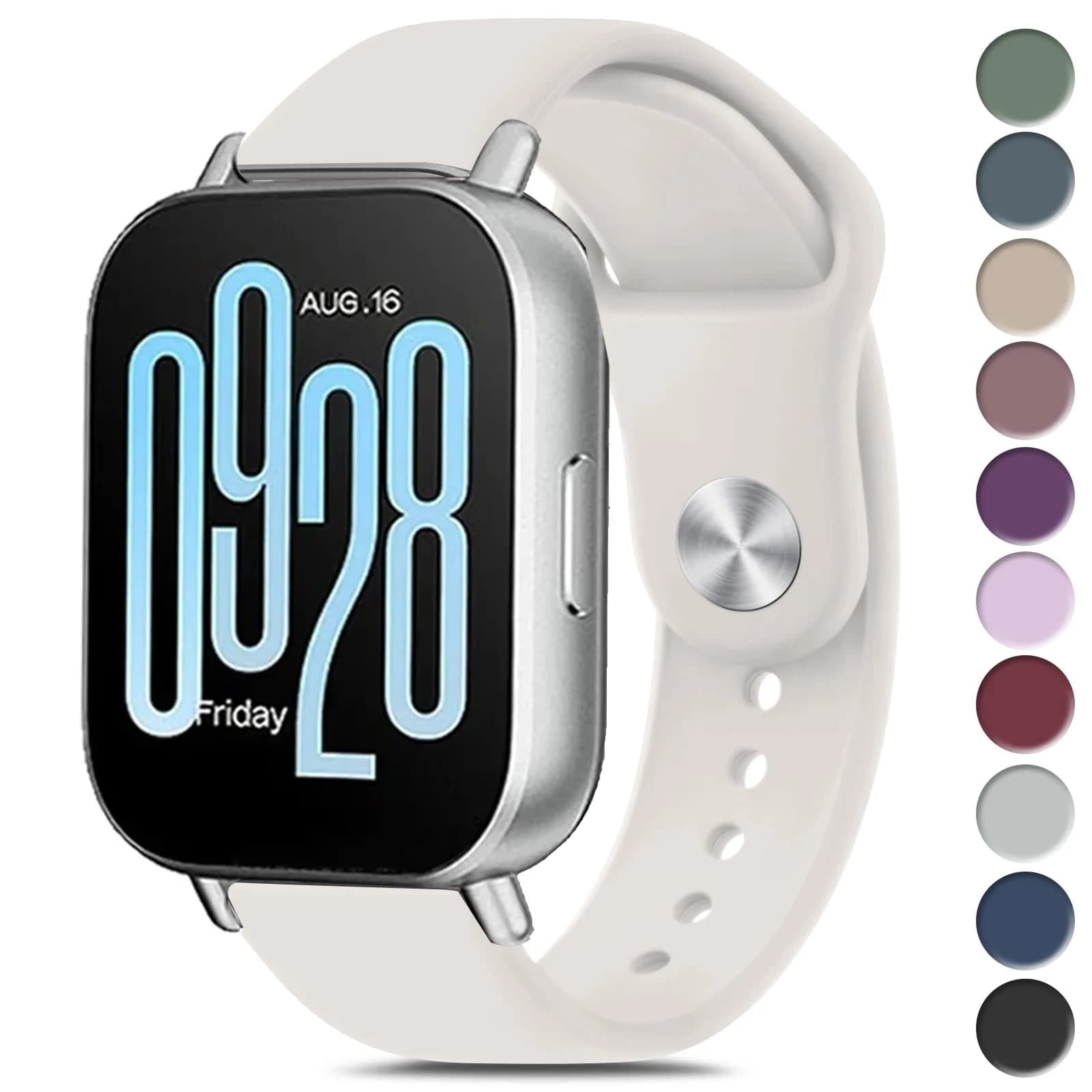 Cinturino ad anello in silicone per Redmi Watch 5 lite cinturino sportivo per Xiaomi Mi Watch5 Mi5 braccialetto attivo braccialetto 22mm correa accessori