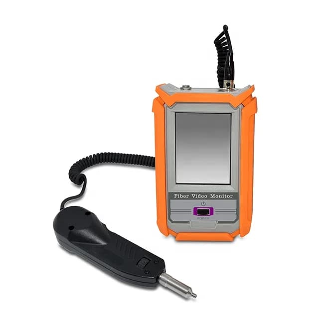 Microscopio per Ispezione Fibra Ottica FVM100 con Schermo da 3,5 Pollici, Ingrandimento 400x