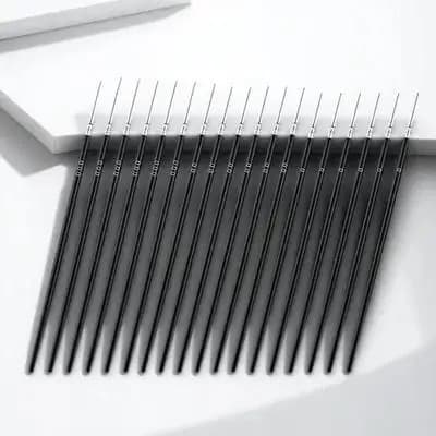 30Pcs Painting Brush Set Detail Paint Brushes Nylon Wood Material Fine Tip for Gouache Watercolor Acrylic Oil Art Supplies