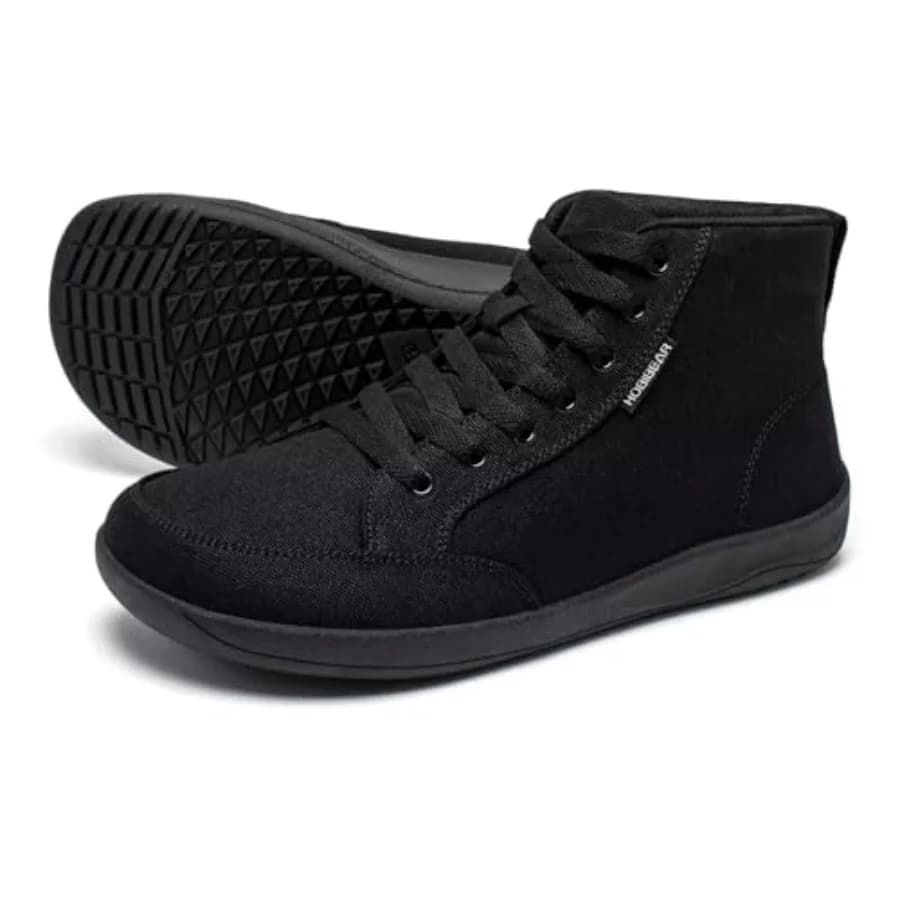 Scarpe Barefoot HOBIBEAR da Uomo con Punta Larga, Sneaker Comode in Tela per Trail Running