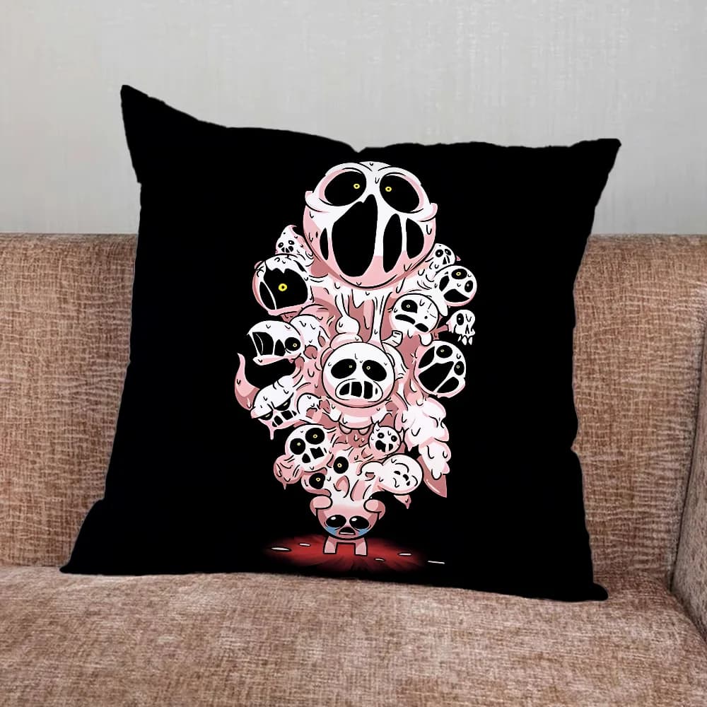 Fodera per cuscino The B-Binding Of Isaac, adatta per la decorazione di casa, camera da letto, auto, ufficio, soggiorno, divano.