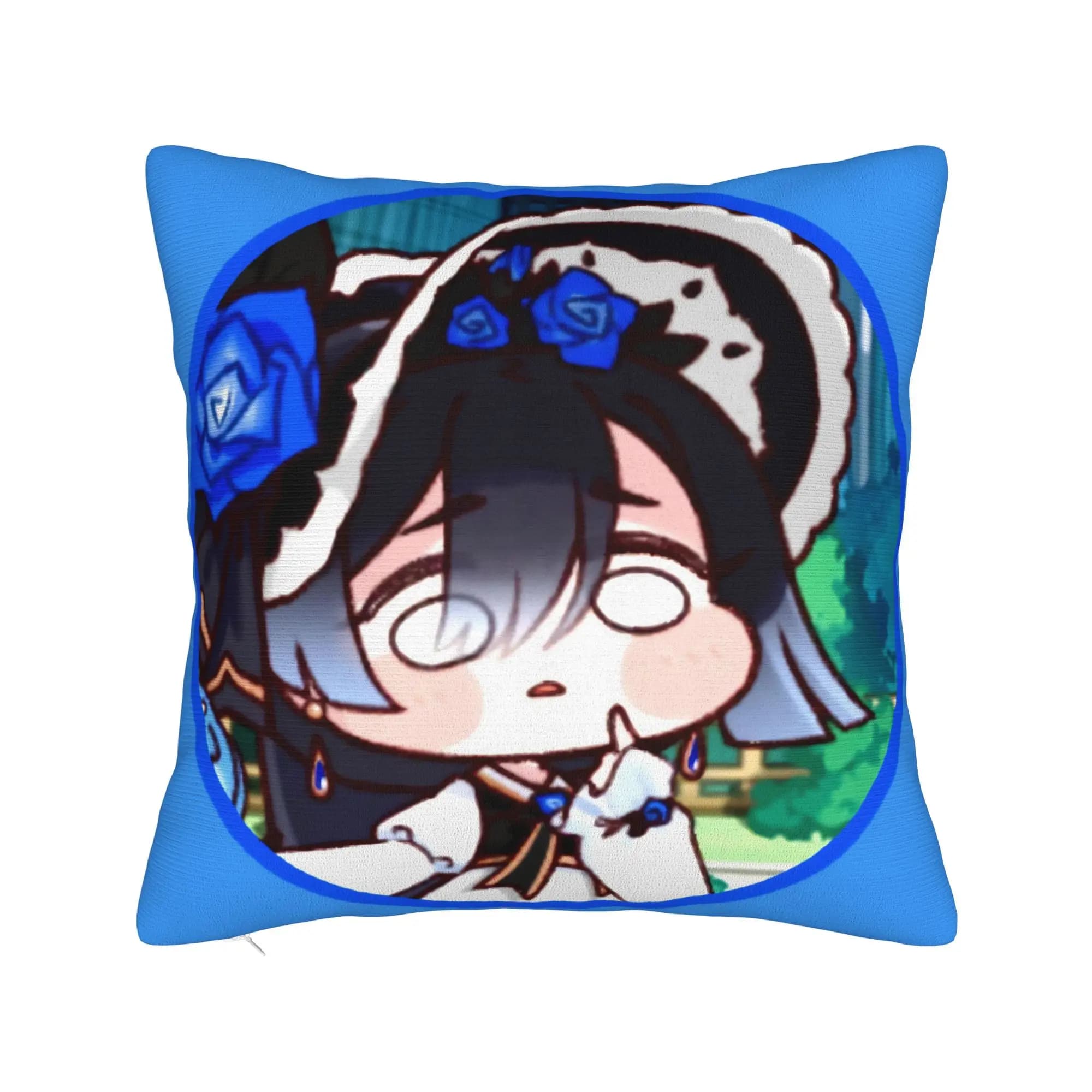 Trickcal C-Chibi Go Games Federe per cuscini, fodere per cuscini morbidi, decorazione per la camera da letto, diverse misure
