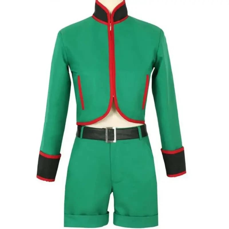 A;3\v,7'd/Gon Freecss Costume Green Suit Halloween Christmas Party Carnival Men Women Anime Cosplay Costumes x;4'v\7,h/