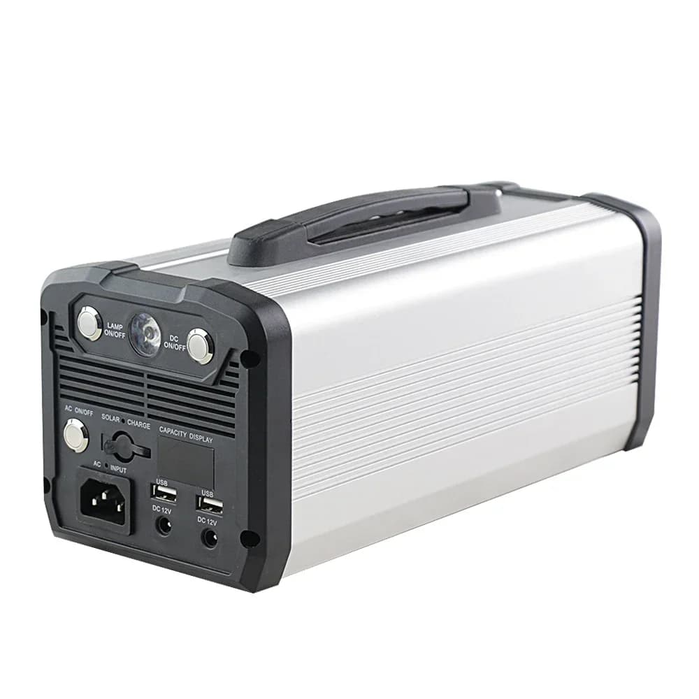 Power bank ricaricabile da 60000mAh, stazione di alimentazione portatile AC/DC 220v per alimentazione esterna.