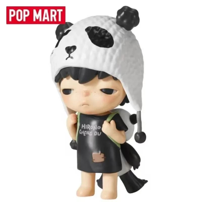 POP MART Serie Hirono STRAY PANDA Figura Scatola Cieca Giocattoli Kawaii Anime Figura Sorpresa Scatola Casuale Genuina Scatola Mistero Regalo per Ragazze