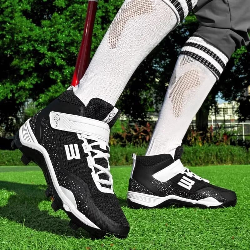 Scarpe da baseball professionali antiscivolo resistenti all'usura Scarpe da softball da allenamento per competizioni Scarpe sportive da uomo e da donna