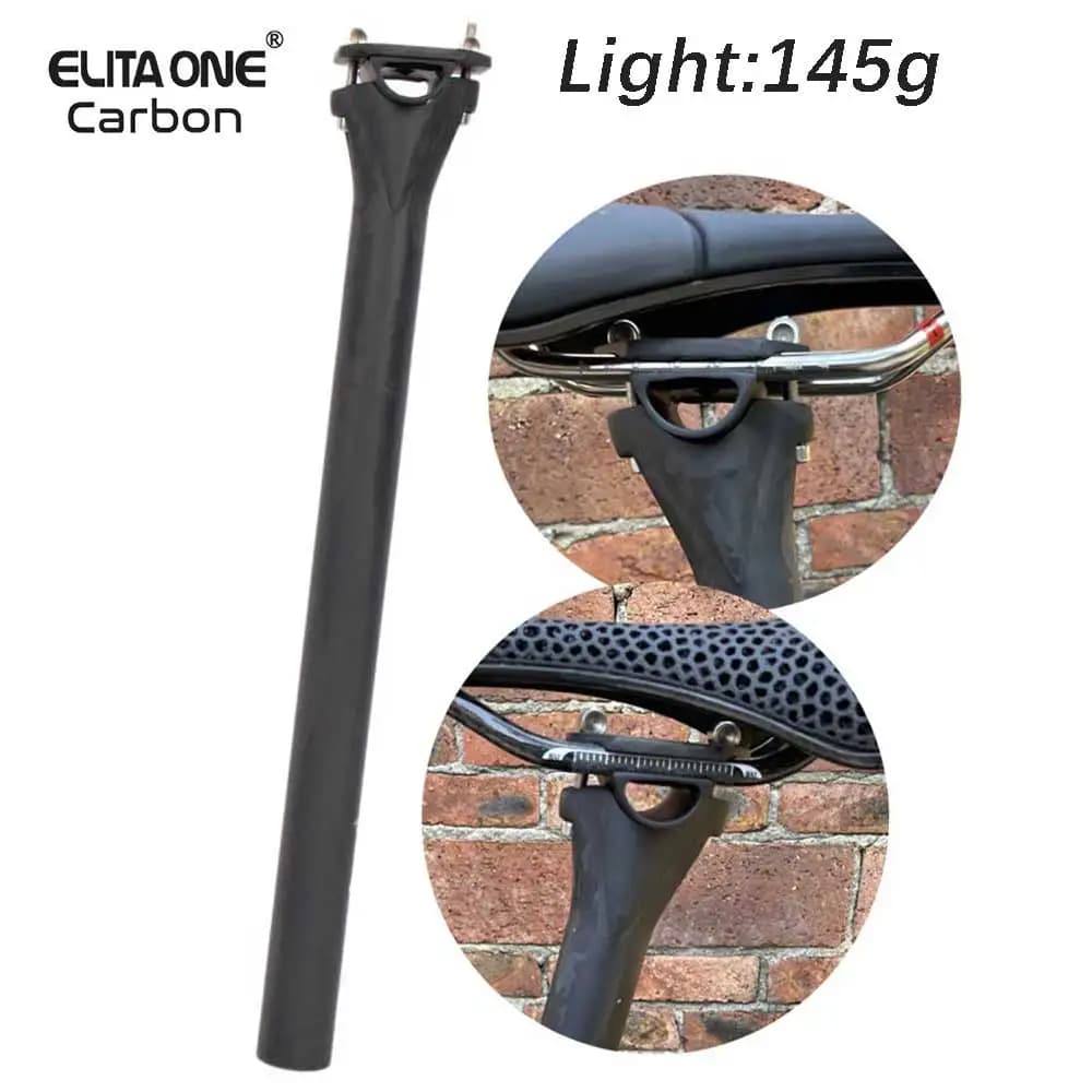 elite MTB/ Road Brake Carbon Brake 27.2/30.9/31.6mm MTB/ Road Brake 145g Suitable for Carbon Rail Saddle