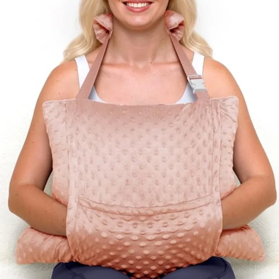 Cuscino Post-Operatorio per Histerectomia + Cinghia, Copertura Completa dell'Addome per Viaggi Confortevoli, Allevia la Pressione e Include Cuscino Rimovibile