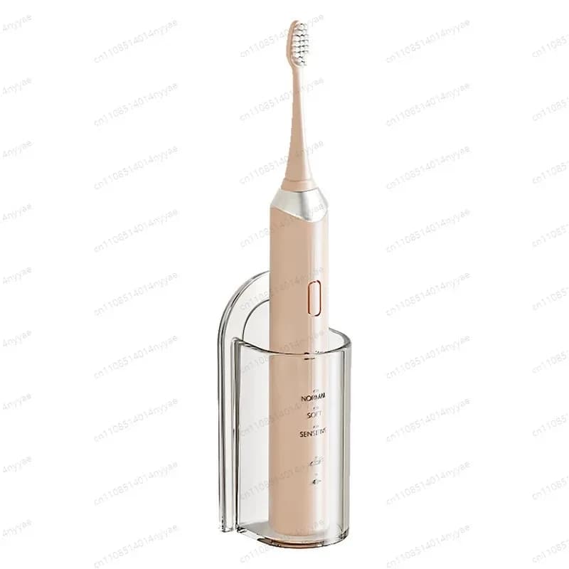 Wall Brush Holder, Bath Organizer Without Drilling for Electric Brushes and Manuals, Maintains Dry Floor
