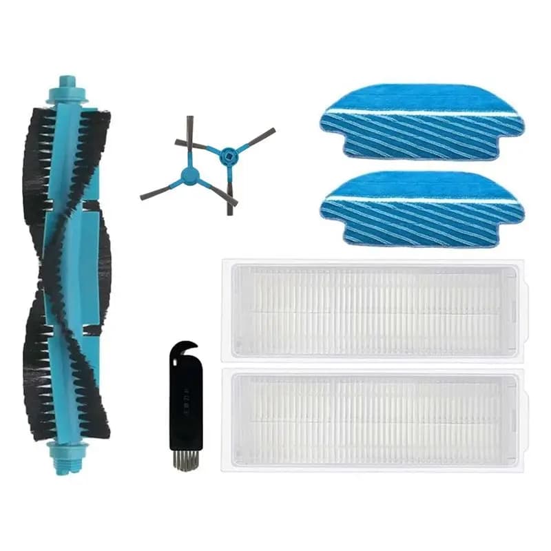 AEE8-Per Robot Aspirapolvere Proscenic M6 PRO: Ricambi e Accessori - Spazzola Principale, Spazzola Laterale, Filtro, Panno Lavapavimenti