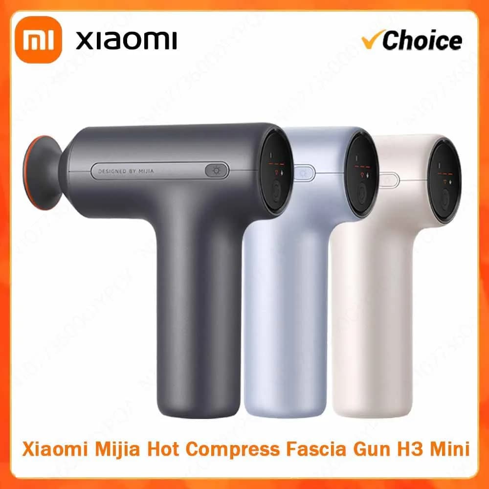 Nuovo Xiaomi Norma Mijia Impacco Caldo Fascia Pistola H3mini Sport Impacco Caldo Rilassante Massaggio Muscolare Due-in-One Casa Massaggiatore Portatile