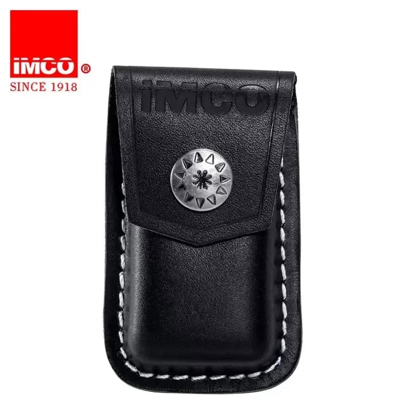 Nuovi Accendini Originali IMCO con Custodia in Vera Pelle, Accessori per Sigarette, Regalo per Uomo 6700 6800