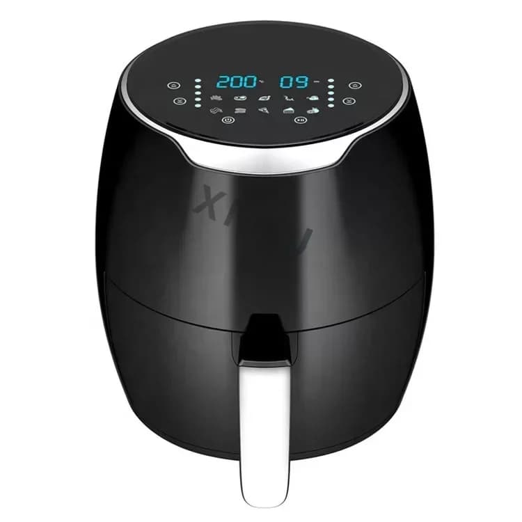 Friggitrice ad aria Controllo digitale Timer da 90 minuti Spegnimento automatico Cottura antiaderente Lavabile in lavastoviglie Fornello multifunzionale senza olio