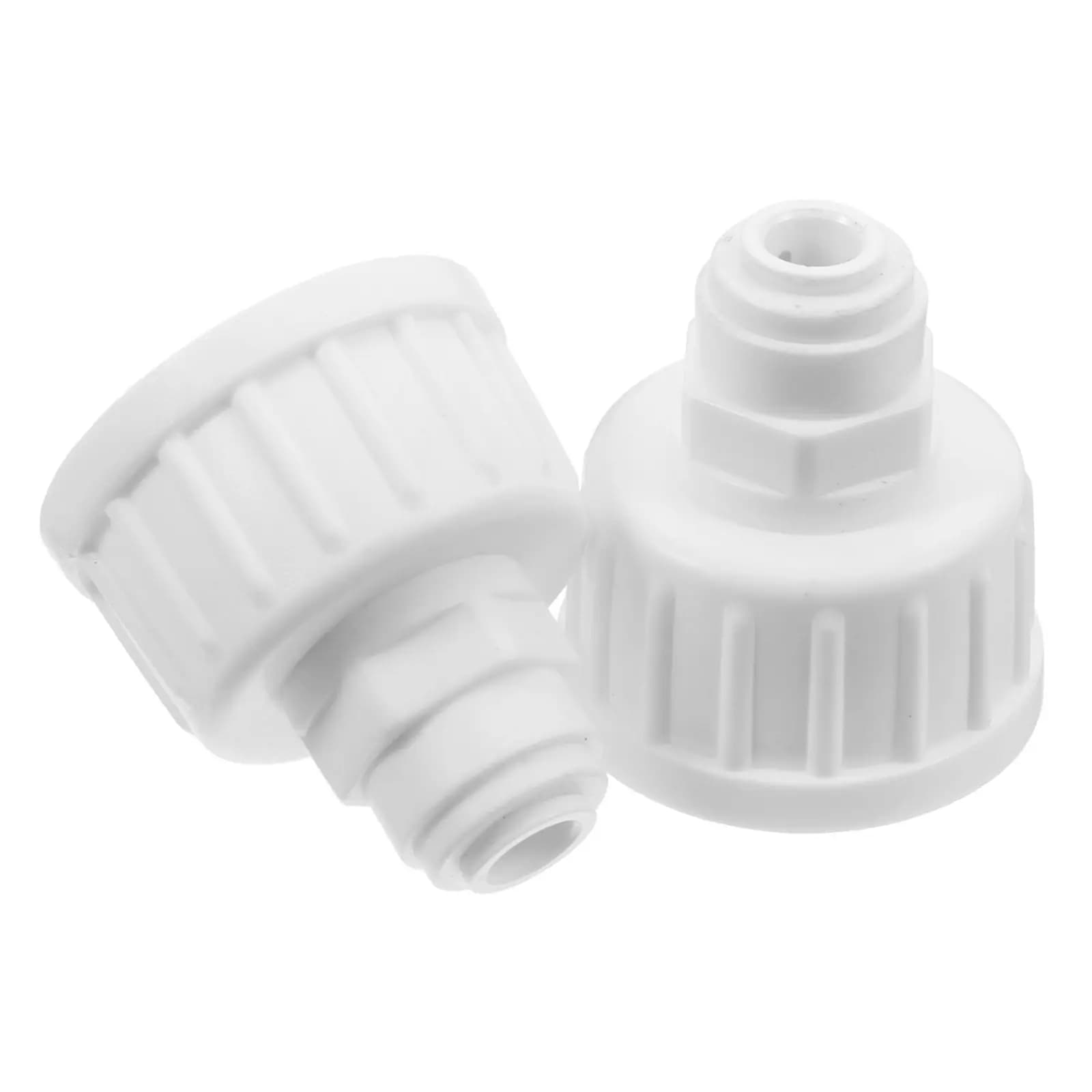 2Pcs Quick Straight Connector Mister System Parts Quick Connect Garden Hose Sprayer Adapter Replacement Mister Connectors