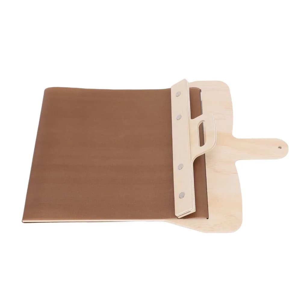 Non Stick Sliding Pizza Peel Wooden Comfortable Handle Wooden Pizza Peel Lightweight Hangable Multipurpose Pizza Spatula