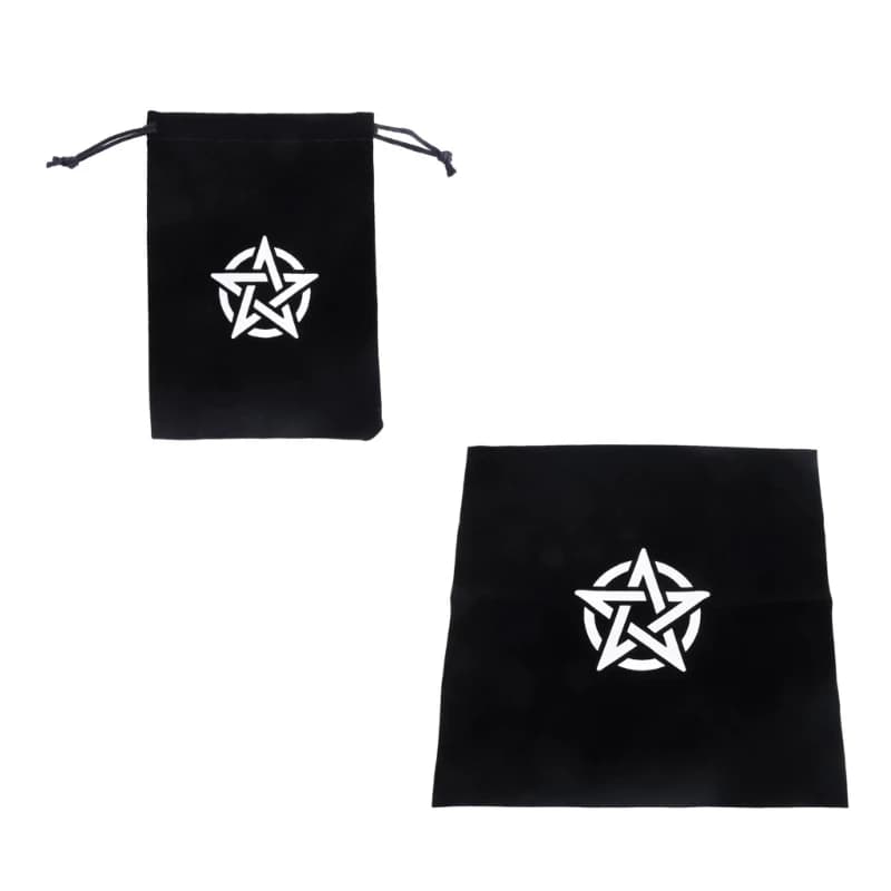 M5TC Tablecloth Oracles Card Deck Table Board Game Bag Decorative Drawstring Jewelry Tarots Gifts Packaging Wedding Bag