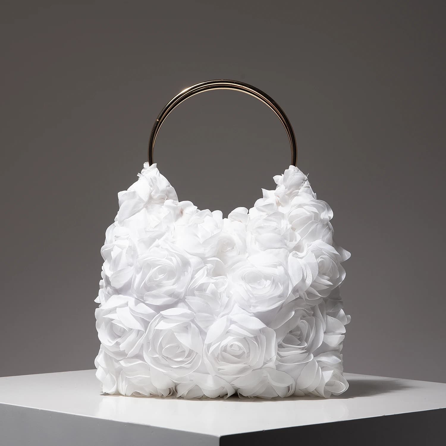 Women's Bags, Floral Pattern, Metal Ring, Gala Evening, Party Outfit, Ball Bag, Wedding Items, Elegant, Women's Gifts, Casual Pattern