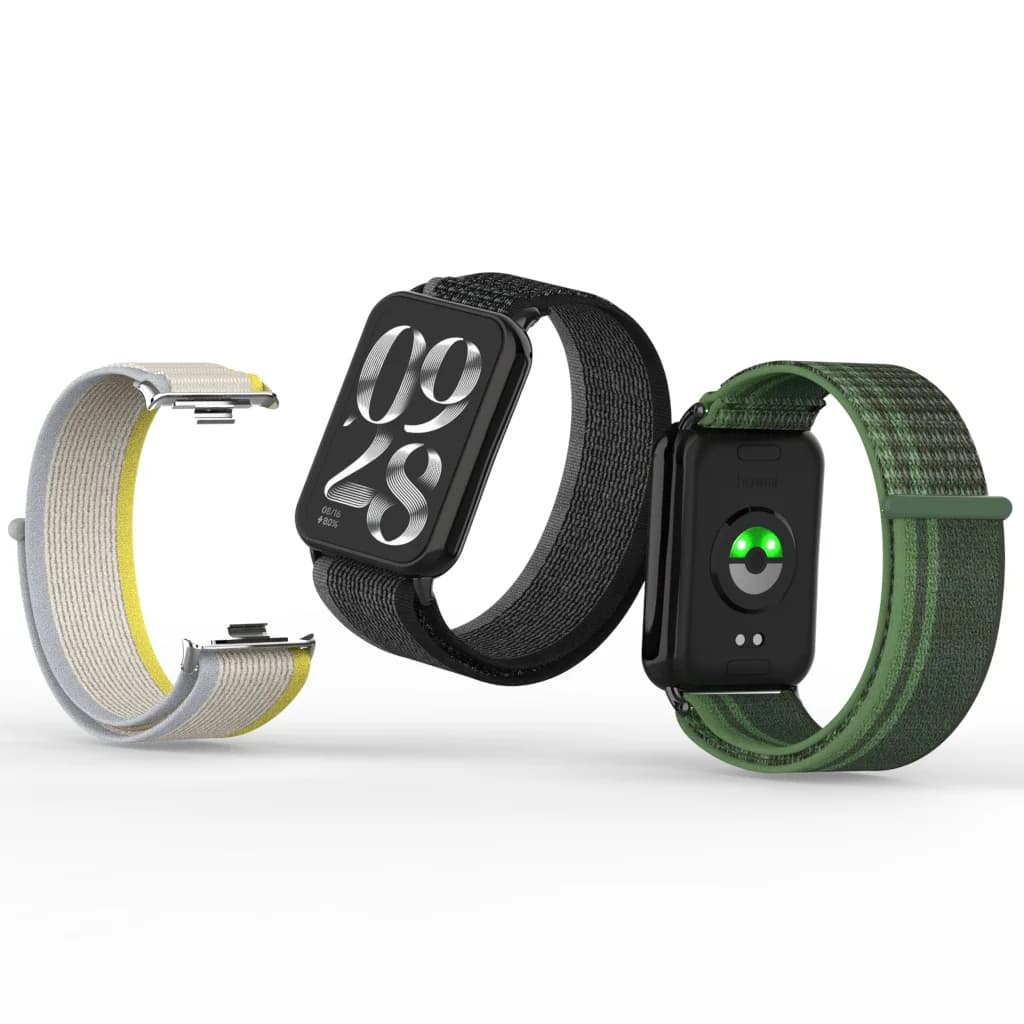 Adatto per cinturino Xiaomi band 9 pro, cinturino in velcro con passante in nylon, cinturino per orologio sportivo da campo per cinturino di ricambio Miband 8 pro