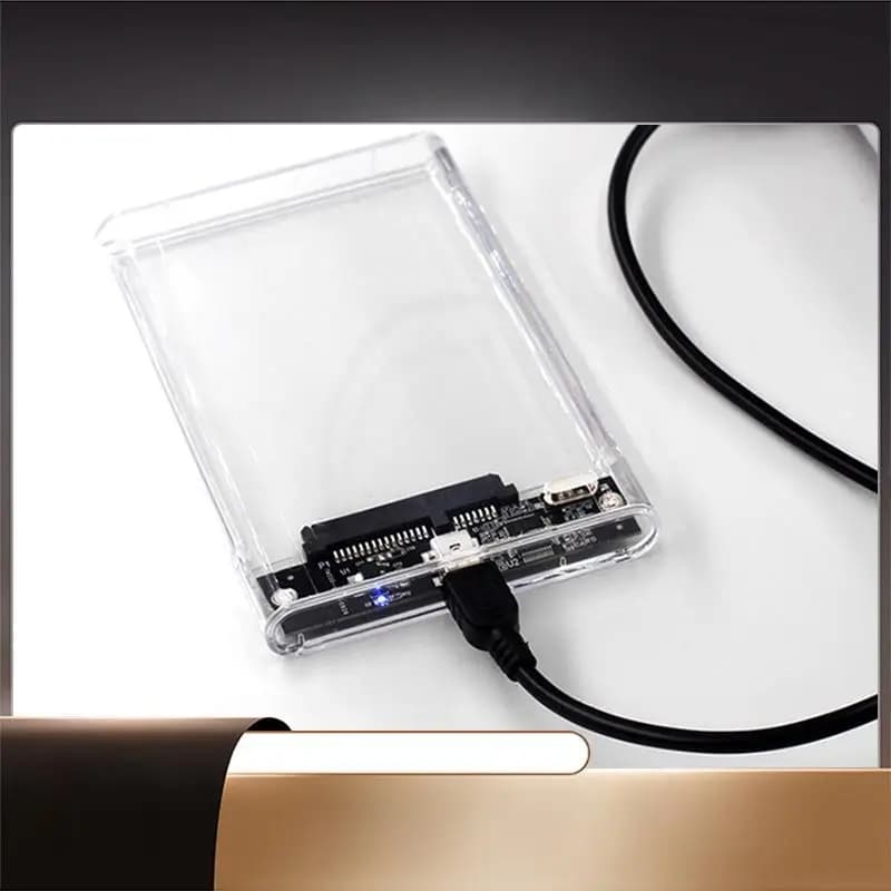 Custodia per HDD per scatola rigida Custodia per HDD da 2,5 pollici SATA a USB 3.0 Type-C 3.1 Custodia per disco rigido esterno-N35R