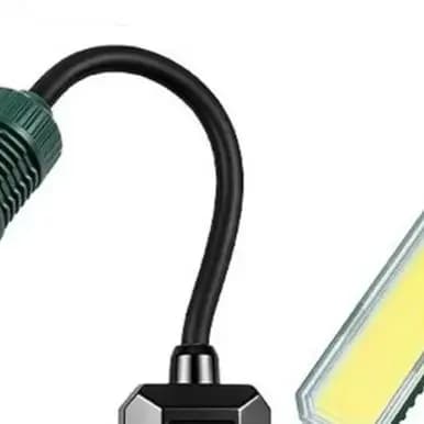 /USB /Rechargeable /Magnetic Work Light 360 Bendable Hose COB Lamp With Dual Modes For Camping Fishing Repair Tool