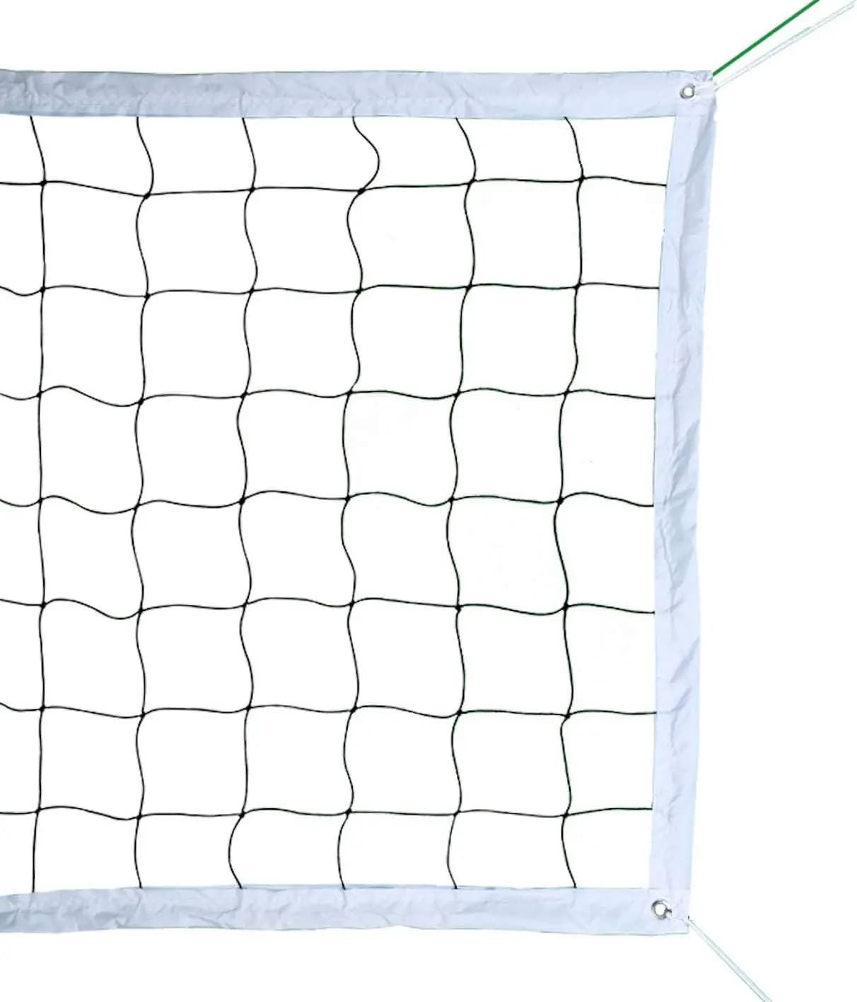Rete da pallavolo professionale Rete da pallavolo per piscina con fune metallica per aereo 32 piedi x 3 piedi per interni ed esterni