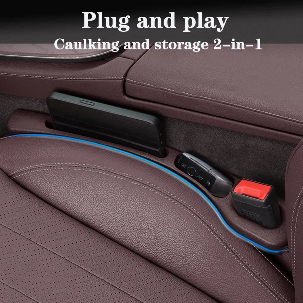2 pz Volvo V40 T4 T5 Drive-E 2012 ~ 2022 Accessori Seggiolino Auto Gap Filler Cucitura Laterale Spina Striscia Styling Sedile Gap Riempimento a prova di perdite