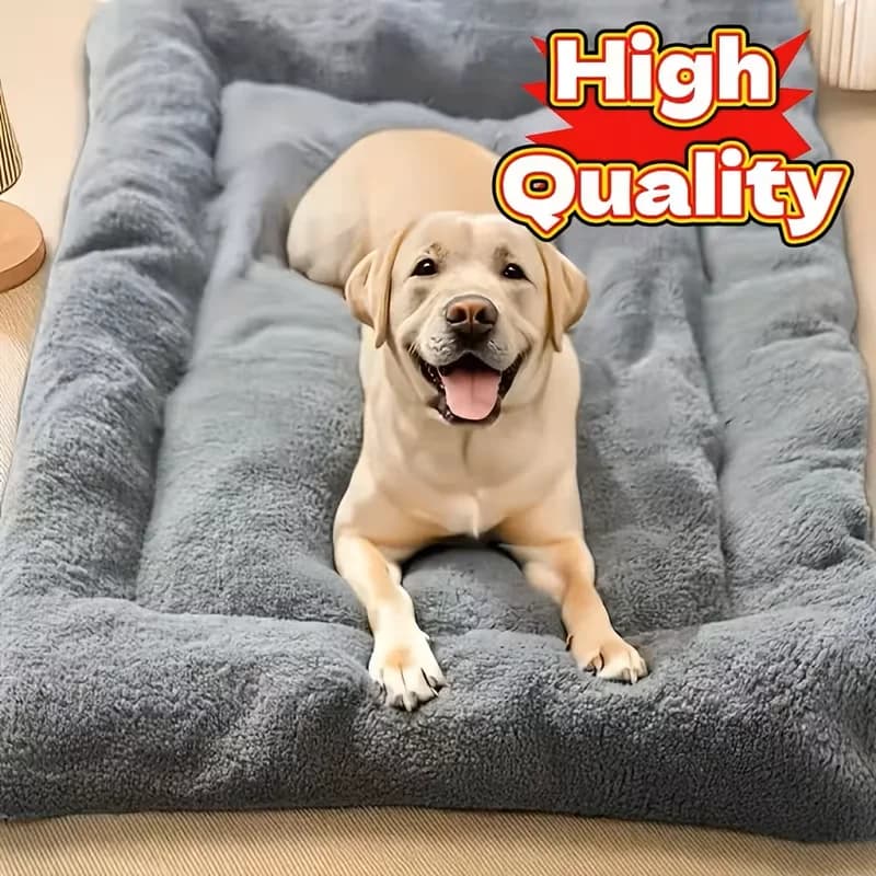Cuccia Invernale Calda in Peluche per Cani - Tappetino Impermeabile Lavabile per Animali Domestici, Cuscino Antiscivolo Resistente per Divano per Cani e Gatti di Taglia Grande, Media e Piccola, Accogliente e Soffice