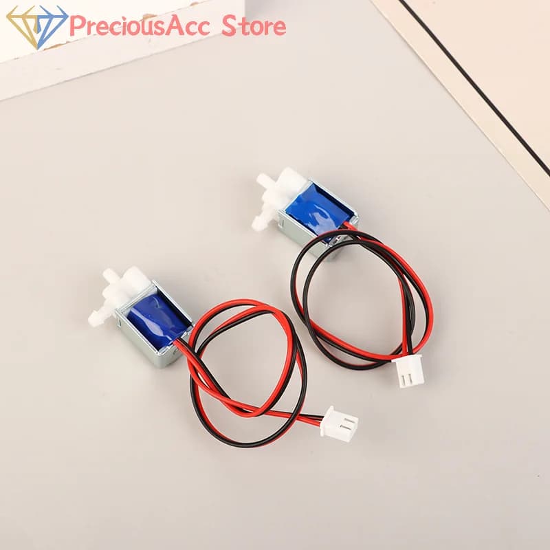 Valvola di controllo elettrico dell'acqua/scarico Micro Mini elettrovalvola bidirezionale normalmente chiusa DC 3,7 V-12 V