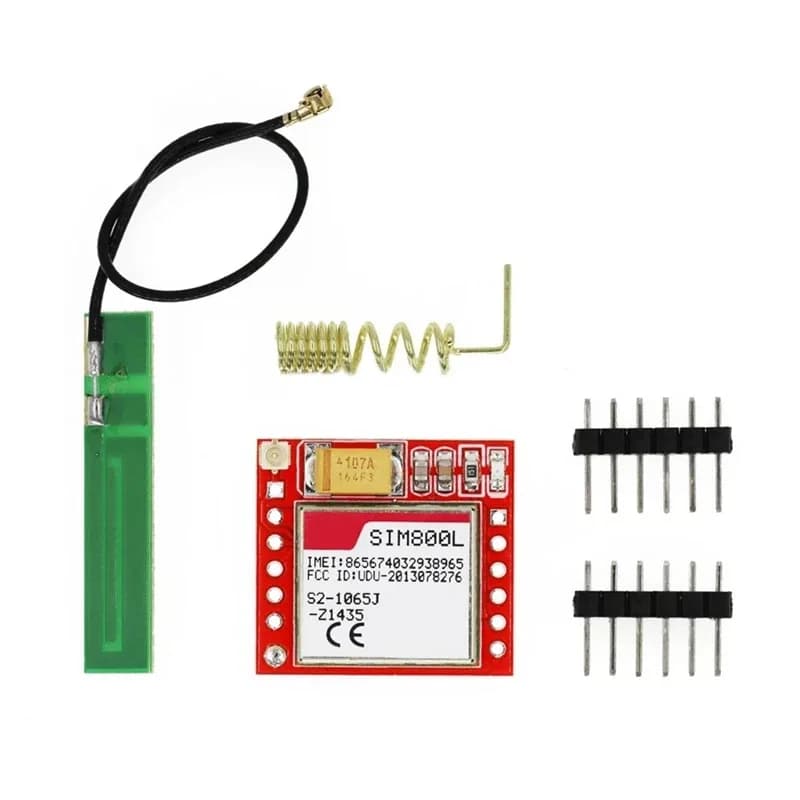 Modulo SIM800L GPRS GSM con Scheda Micro SIM per Arduino, SMS, Chiamate e IoT
