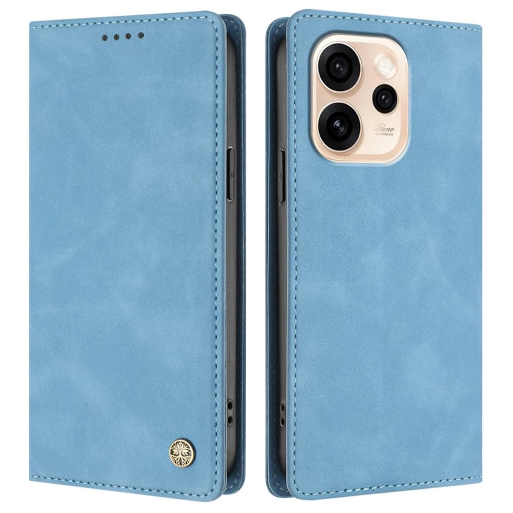Custodia a Portafoglio in Pelle con Blocco RFID per OPPO Reno 15 Pro Max 15F 5G, Cover Magnetica per Reno 15 Pro 15F 15FS