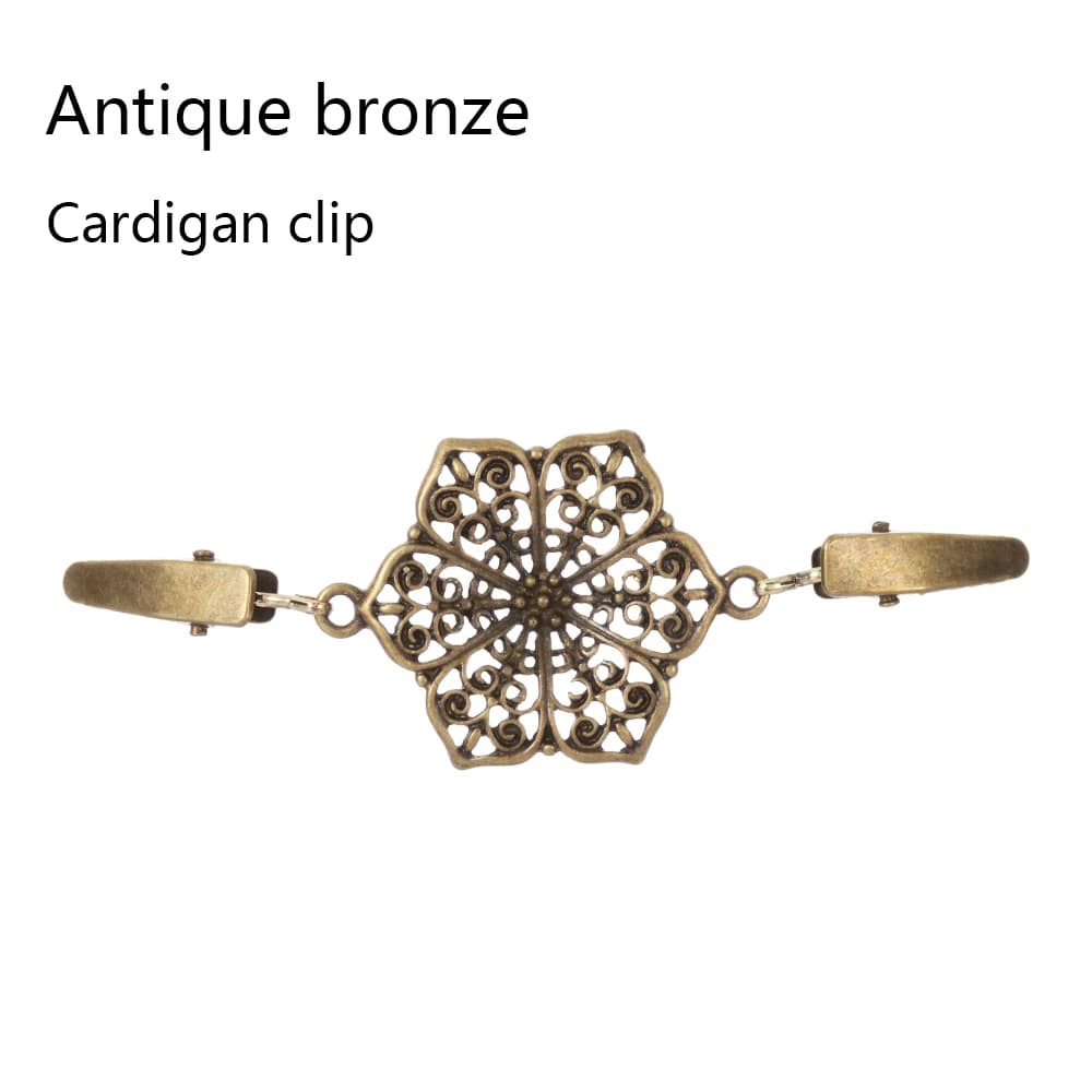 Charm Gift Retro Winter Shirt Collar Cardigan Clip Duck Clip Clasps Sweater Blouse Pin Shawl Brooch