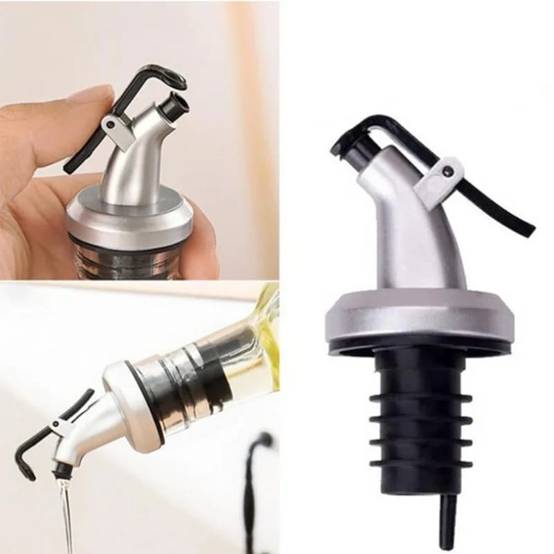 Leak-proof Capwine Cap Olive Oil Dispenser Bottle Designed for Pour Spout Vinegar, Sauce,Wine or Salad Dressing Bottle Dispenser