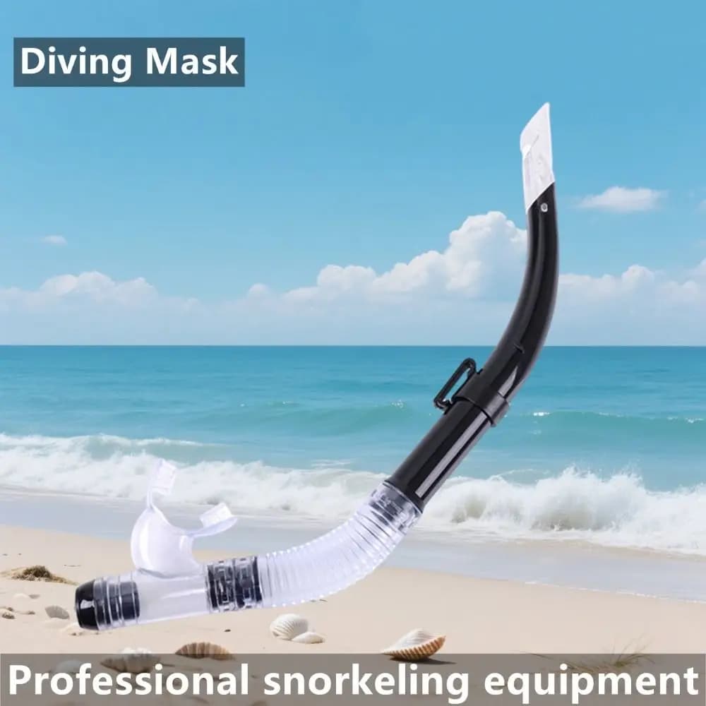 Easy Breath Snorkel Tube Swimming Splash Guard Diving Breathing Tube Top Valve Half Dry Snorkel Breathing Tube Men Women