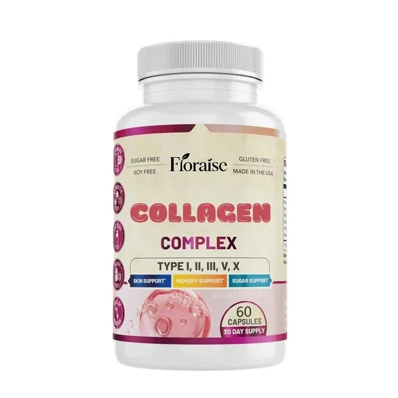 Collagen Composite Supplement | Supports Skin, Hair, Nails, Energy, Non GMO, Gluten Free, Dairy Free
