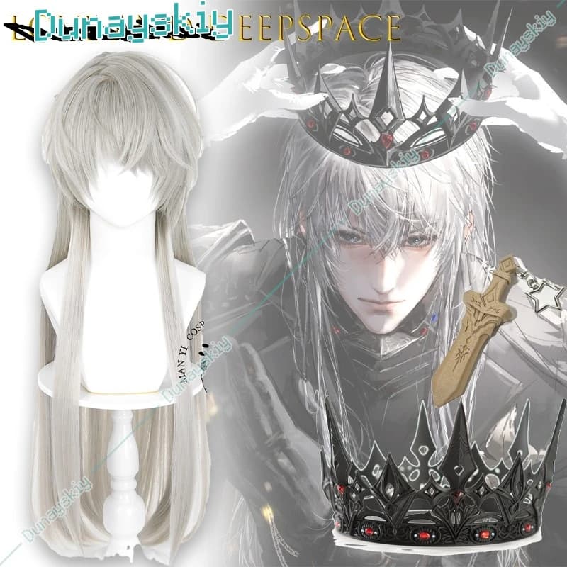 Love and Deepspace Xavier Dark Erosion King Cosplay Crown Anime Role Game Prop Replica Halloween Christmas accessory