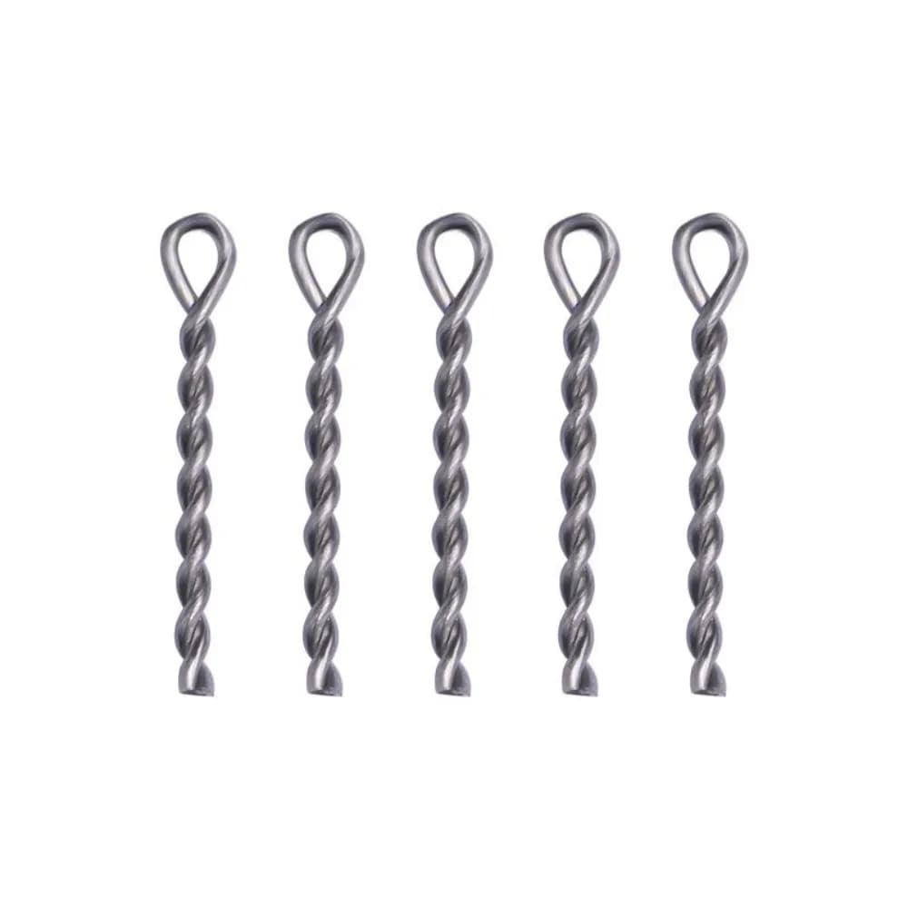 50pcs pointed Carp Fishing Chod Boilie Screw stainless steel Connector Carp Fishing lure Holder Retainer screws