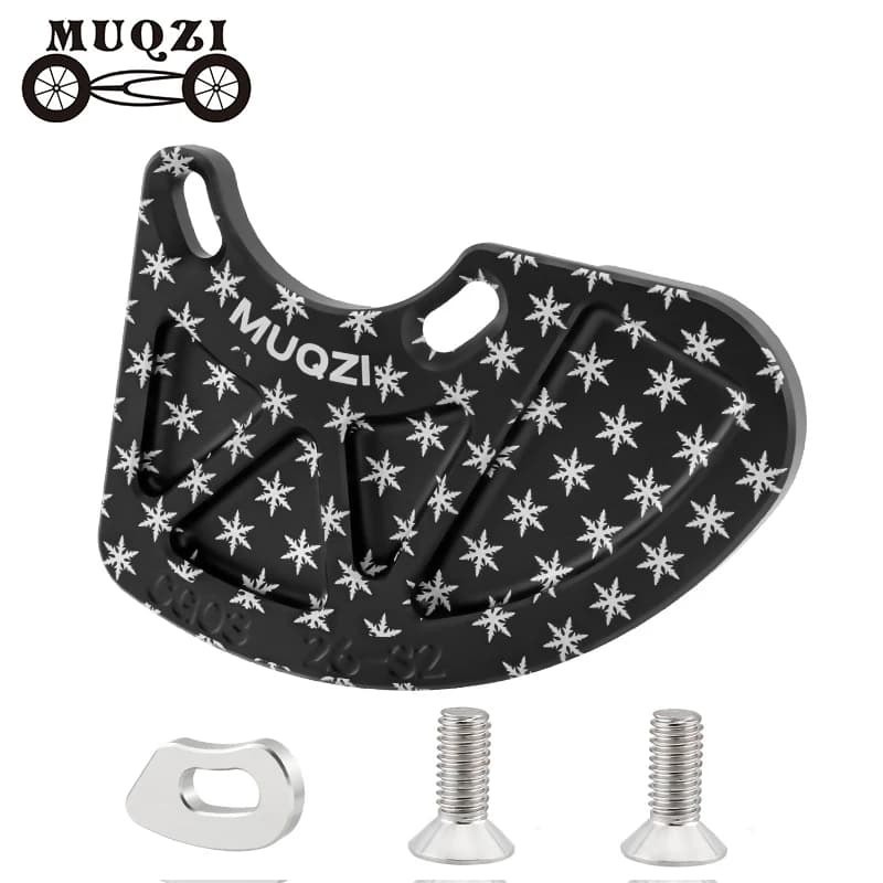 MUQZI MTB Bash Guard AM XC DH ISCG03 ISCG05 Protezione per corone per bicicletta 26-32T 34-38T Protezione per catena