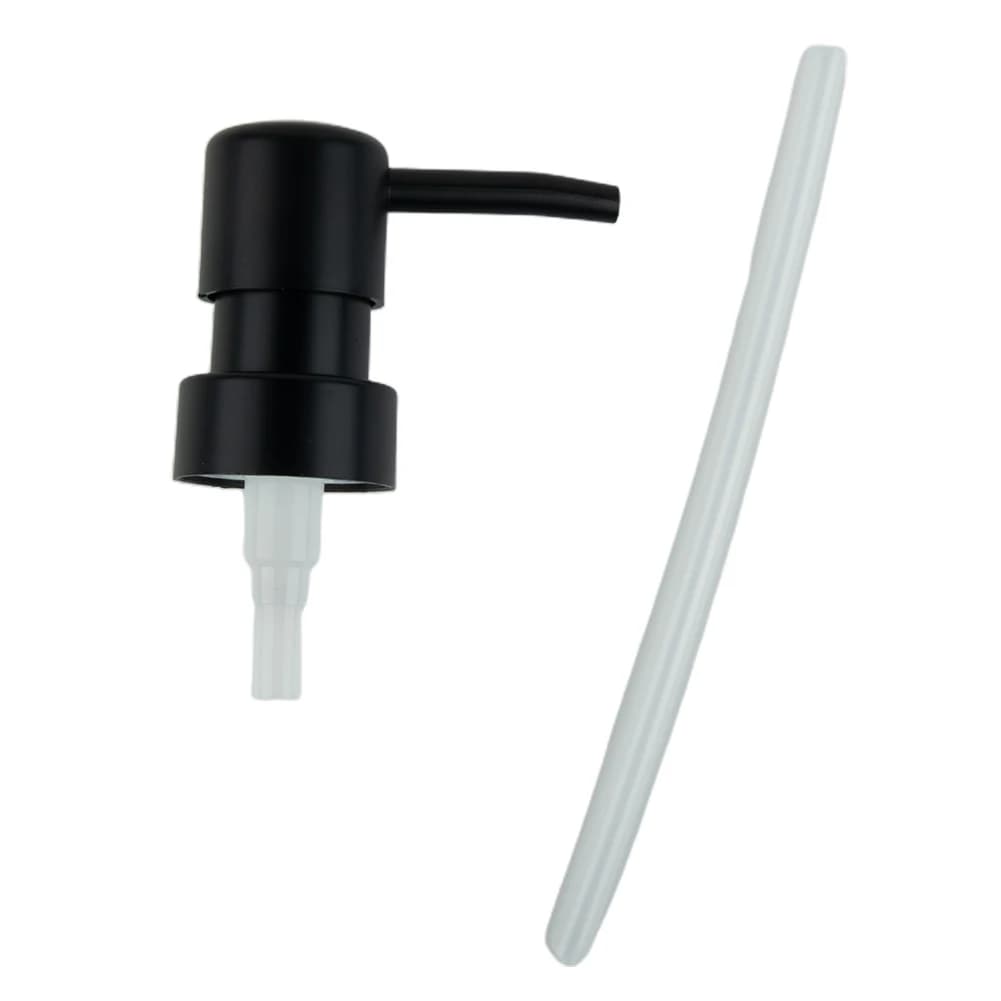 Testa della pompa per lozione 28 filettatura rotonda ABS Dispenser di sapone per lozione Testa della pompa Bottiglia da bagno Ugello spruzzatore a spinta Hardware per il bagno