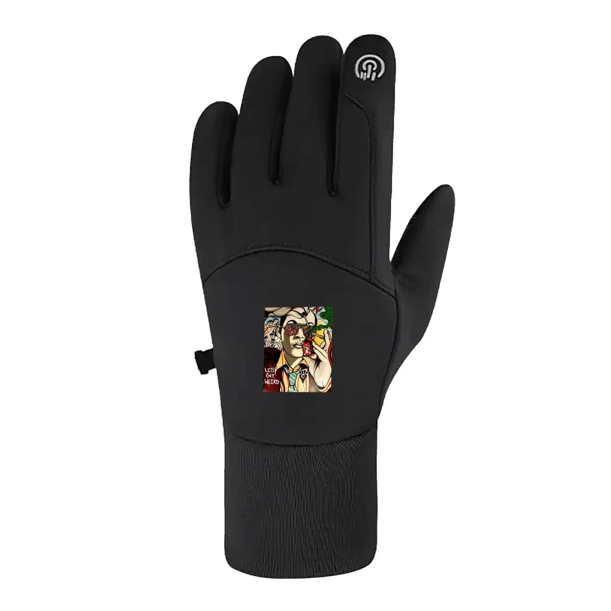 Guanti touch screen da sci per moto da corsa per sport all'aria aperta let's Get Weird