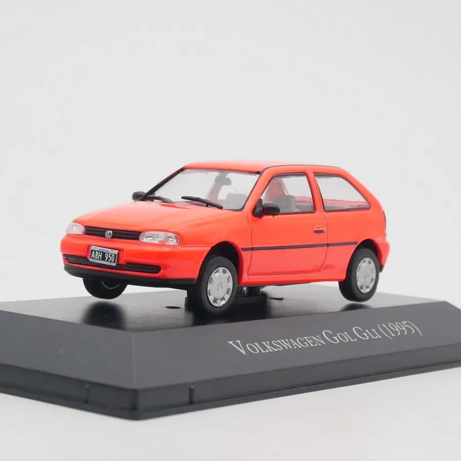Diecast Ixo 1:43 Scale VW GOL GLI 1995 VW Two Door Sedan Alloy Car Model