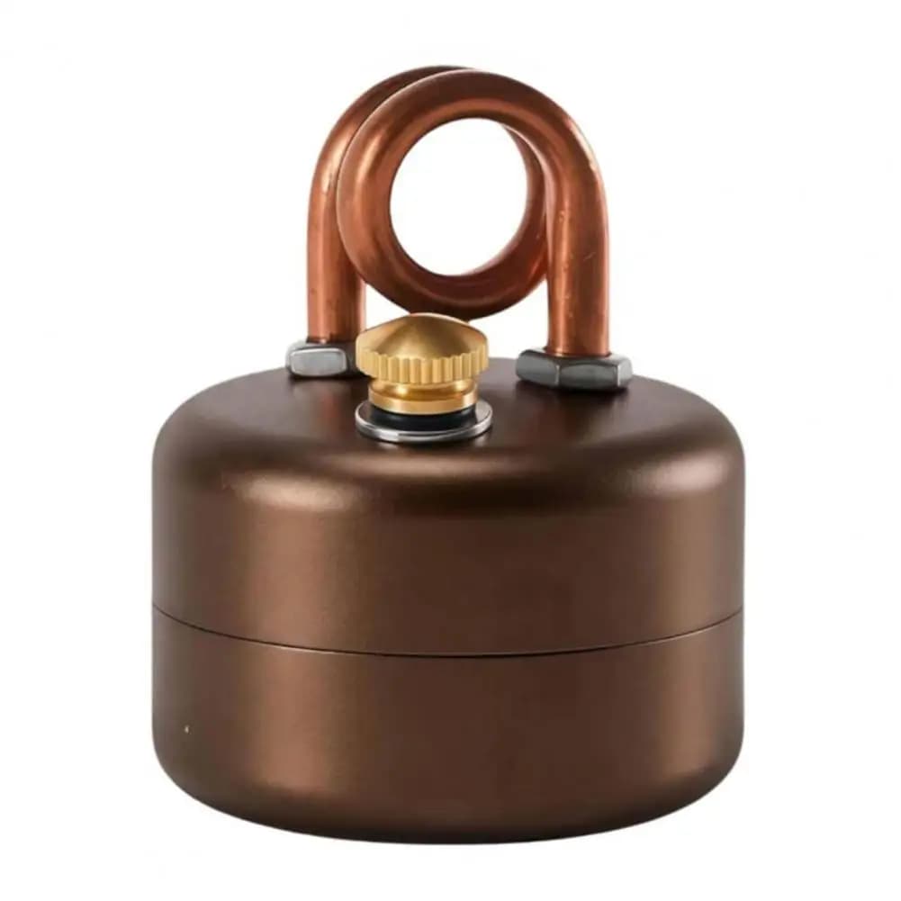 Fornello da Campeggio Portatile con Supporto e Borsa per il Trasporto, Bruciatore Leggero in Acciaio Inossidabile Mini per Escursionismo