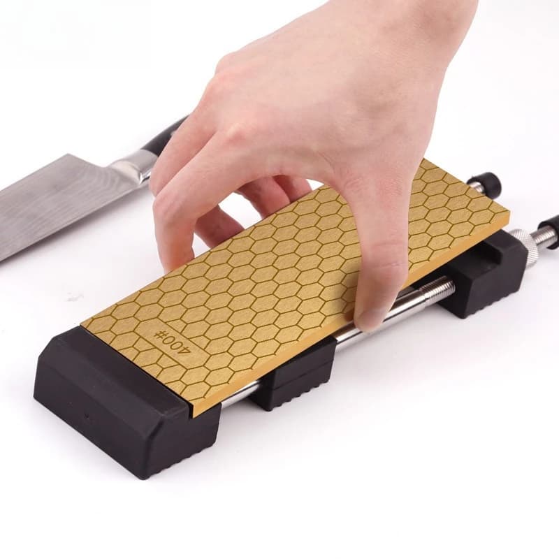 Supporto Antiscivolo per Affilacoltelli, Base in Gel di Silice per Affilatura, Accessori per Coltelli da Cucina