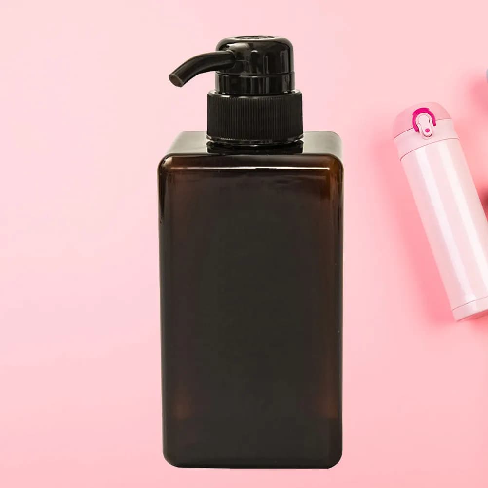 2 Pezzi Dispenser Vuoto da 450 ml con Pompa, Contenitore Ricaricabile per Shampoo, Gel Doccia, Sapone Liquido per Casa